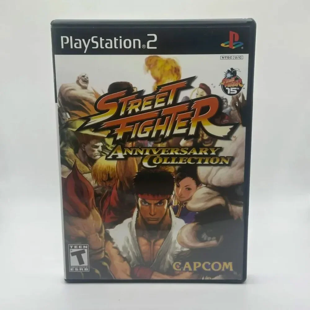 Street Fighter Anniversary Collection Cib Sony Playstation 2 PS2